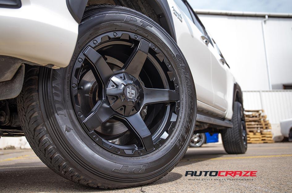 TOYOTA HILUX N80 4WD EXODUS MATTE BLACK